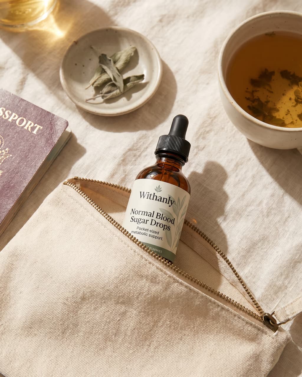 Lives in your bag, not your cupboard.