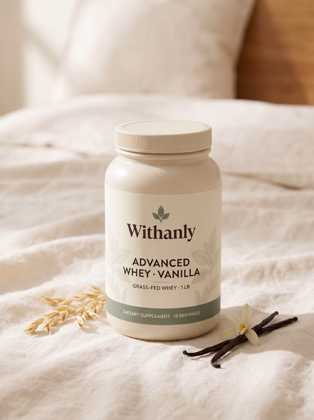 Withanly — Advanced 100% Whey Protein Isolate (Vanilla)